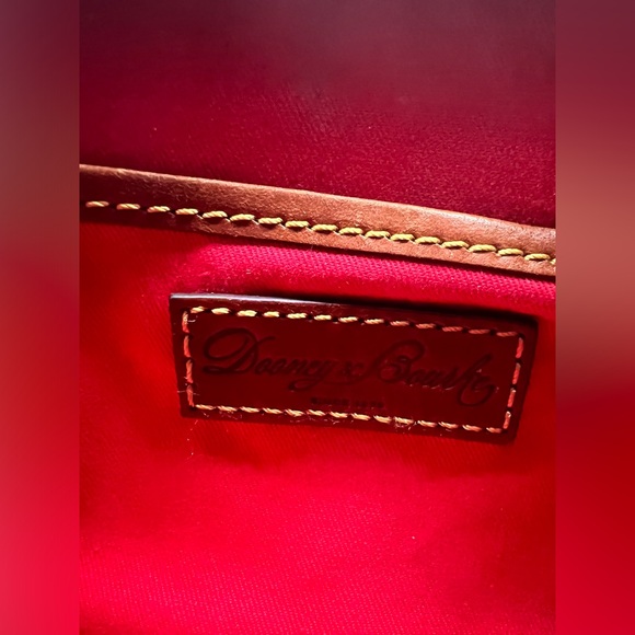 Project Bag Dooney & Bourke Navy and Yellow Shoulder Bag - Picture 8 of 16